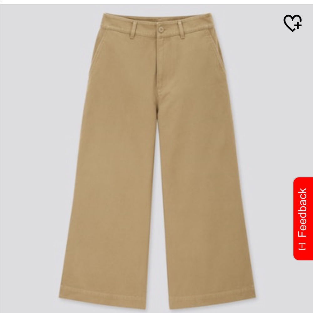 Uniqlo women cropped pant